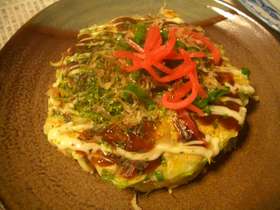 豆腐&しらたきヘルシーお好み焼き