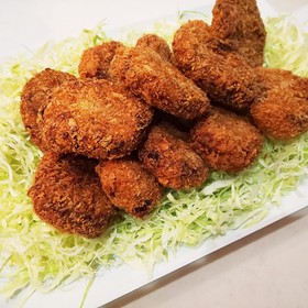 手作り、合挽き肉のじゃがいもコロッケ☺️