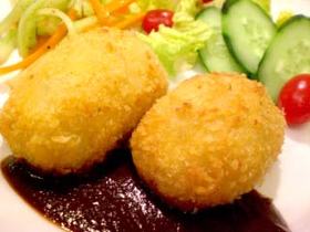 幸せになる味♪ かにクリームコロッケ♪