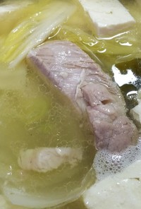 簡単中華・酸菜白肉鍋