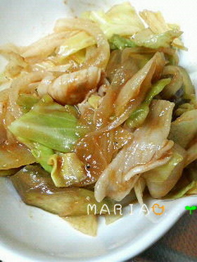 ✿母の素朴な豚肉ケチャップ炒め✿