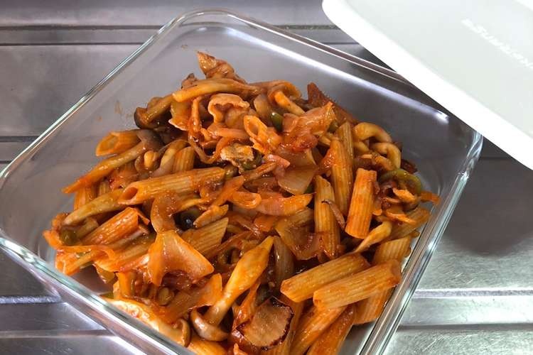 簡単ペンネのナポリタン ケチャップ炒め レシピ 作り方 By Hilomi213 クックパッド