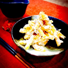 子供も大好き.。o♡柿の白和え