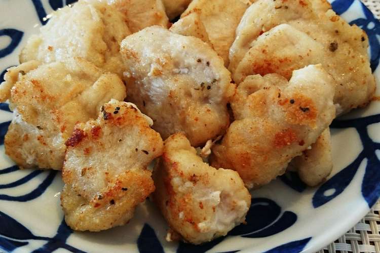 お好み焼き粉で柔らか鶏むね肉のソテー レシピ 作り方 By ペキのリリー クックパッド 簡単おいしいみんなのレシピが355万品
