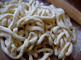 FP使用☆3分で手打ちうどん☆
