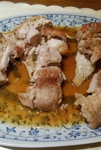 鶏肉の山椒焼き