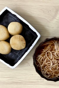 大根の煮物と煮麺