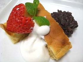 ふわふわミルキー♡お豆腐ケーキ♡★
