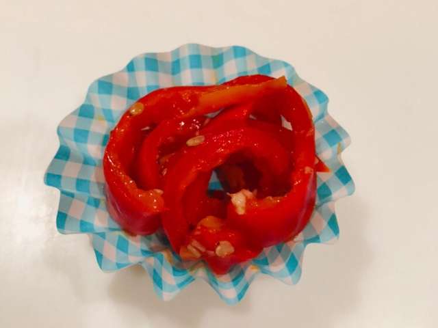 お弁当の彩りに 赤ピーマンのバター醤油 レシピ 作り方 By 簡単クッキング大好き クックパッド