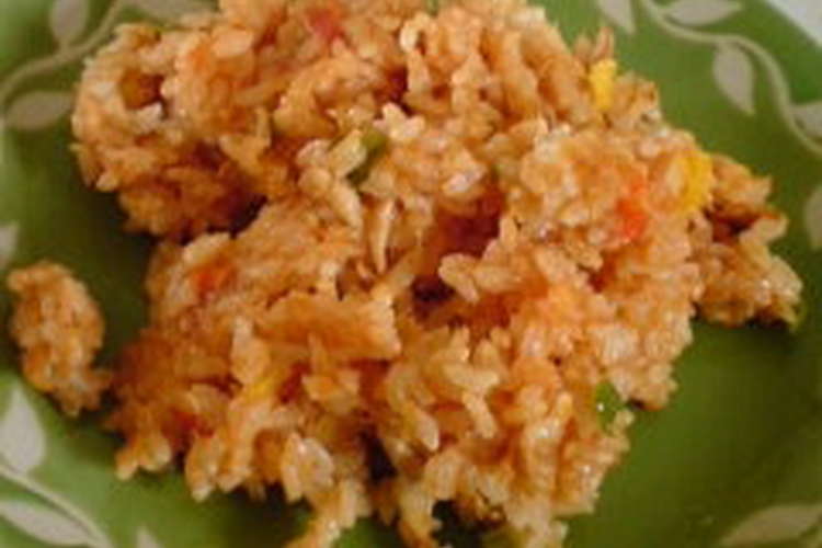 子供が大好きケチャップご飯 レシピ 作り方 By Euphorn34 クックパッド 簡単おいしいみんなのレシピが370万品