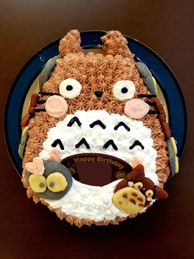 トトロ♡ケーキの写真