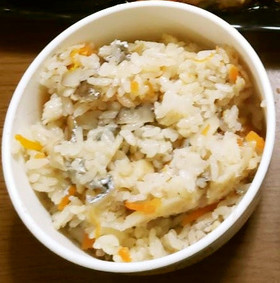 太刀魚の炊き込みごはん