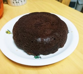 レンジで◎大人のココア蒸しパン