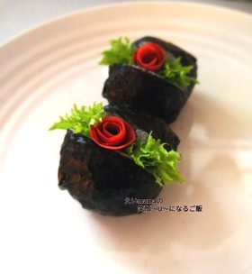 インスタ映えするぱっかんおにぎり♡