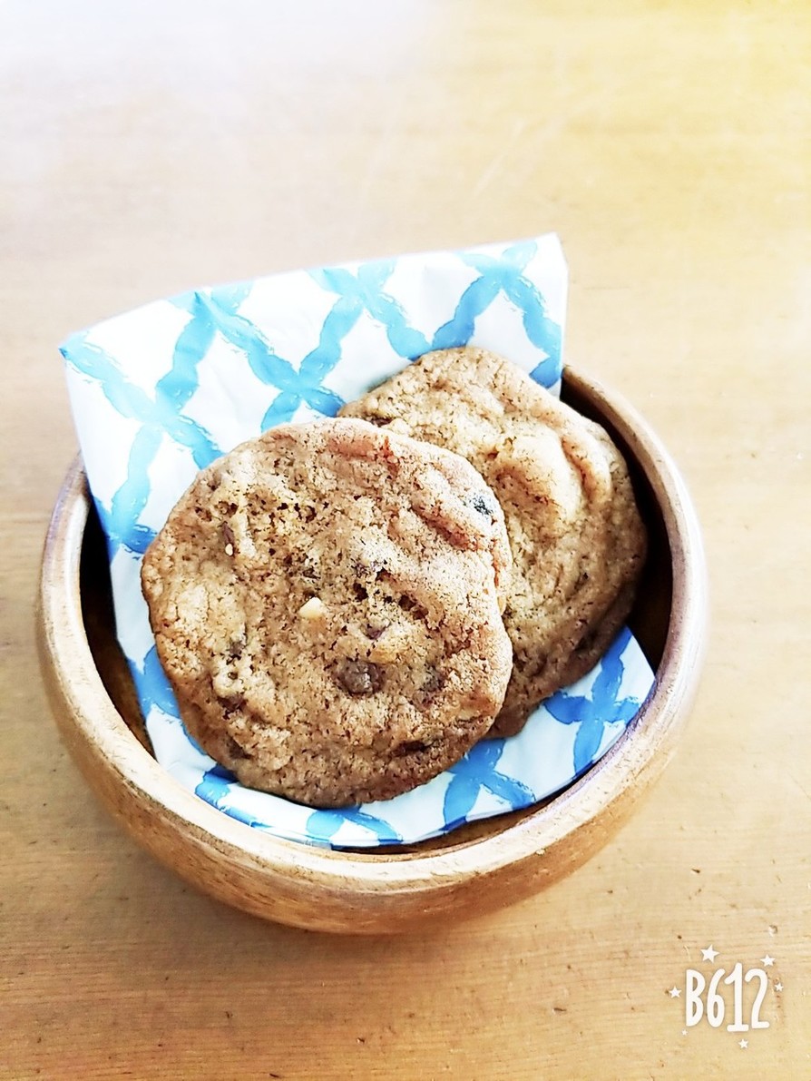 簡単混ぜて焼くだけチョコチップクッキーの画像