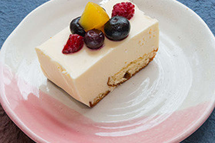 レアーチーズケーキ レシピ 作り方 By ｊａおとふけ クックパッド 簡単おいしいみんなのレシピが360万品