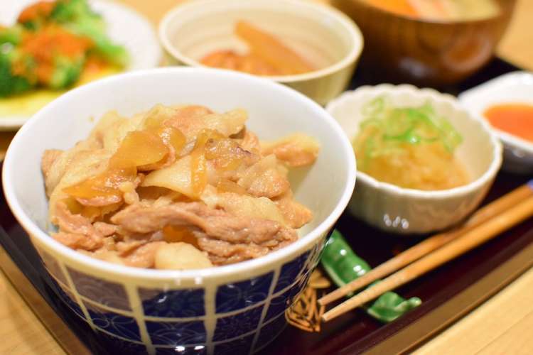 すき家 おろしポン酢豚丼 レシピ 作り方 By Ayachin クックパッド 簡単おいしいみんなのレシピが352万品