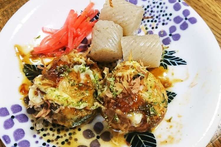 たこ こんにゃくだよ 変わり種たこ焼き レシピ 作り方 By ゆず クックパッド 簡単おいしいみんなのレシピが350万品