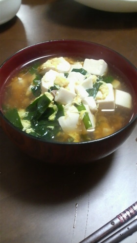 ニラの甘味と卵のふんわり!ニラ玉汁