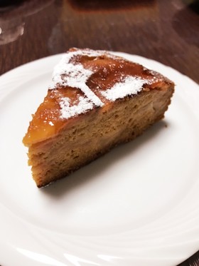リンゴたっぷりタタン風ケーキ〜炊飯器で〜