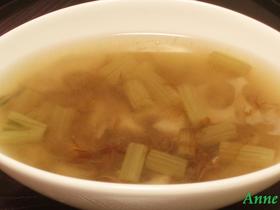 ふきとれんこんの味噌汁