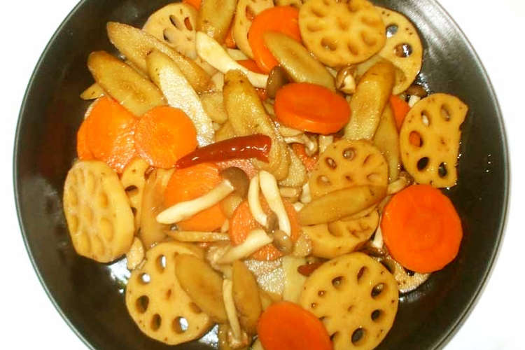 レンコン牛蒡黒酢漬け 簡単作り置きおかず レシピ 作り方 By 漢方薬のタカキ大林店 クックパッド 簡単おいしいみんなのレシピが355万品