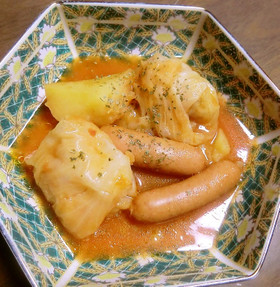 基本のトマトソースで、時短トマト煮込み