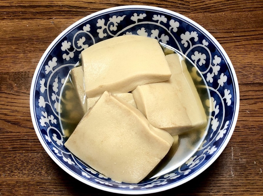 高野豆腐の含め煮の画像