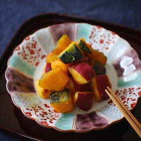 かぼちゃとさつまいものみりん醤油