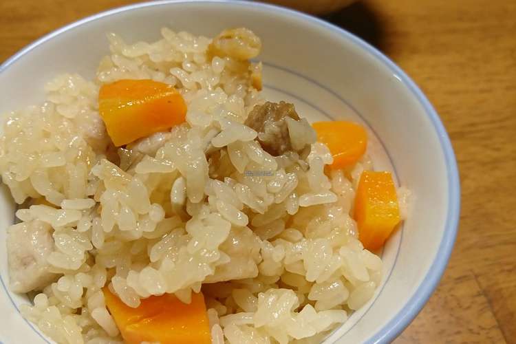 もっちもち 中華ちまき風炊き込みご飯 レシピ 作り方 By ズボラのミクぽん クックパッド