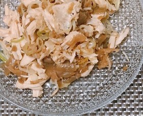 レンジで出来る♪鶏のささみとザーサイ和え