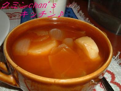 韓国風じゃがいもスープ　～コチュジャン～の写真