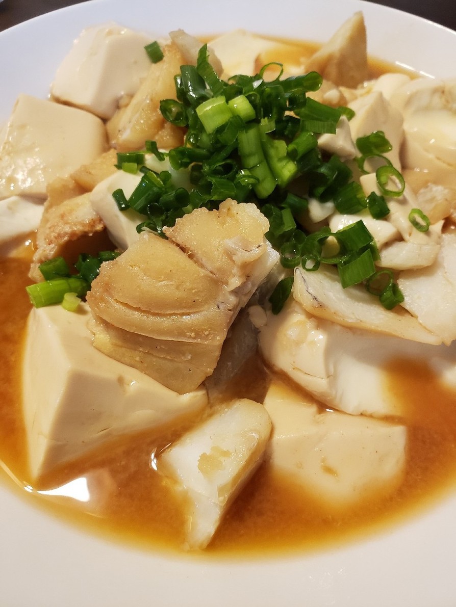 ダイエット食♪豆腐と鱈のチゲ鍋風
