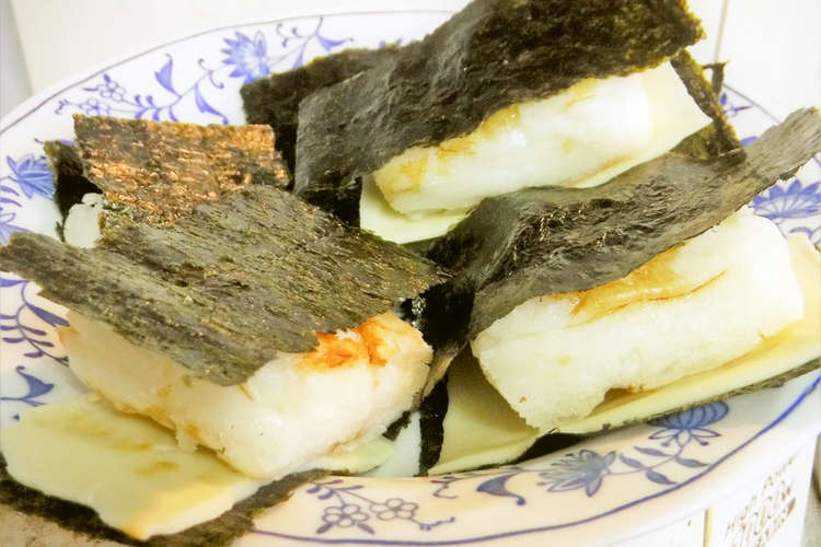 磯部チーズもち レシピ 作り方 By おかって菜園 クックパッド