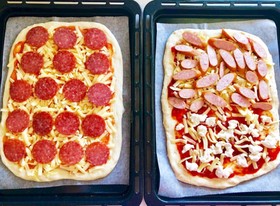 スキムミルク不要!HBおまかせピザ生地☆