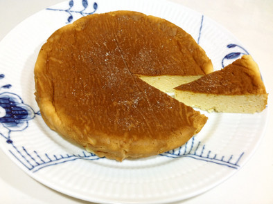 林檎のチーズケーキの写真