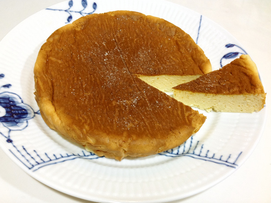 林檎のチーズケーキの画像