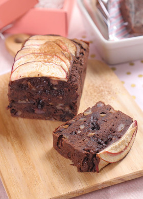 本格的☆アップルショコラパウンドケーキ