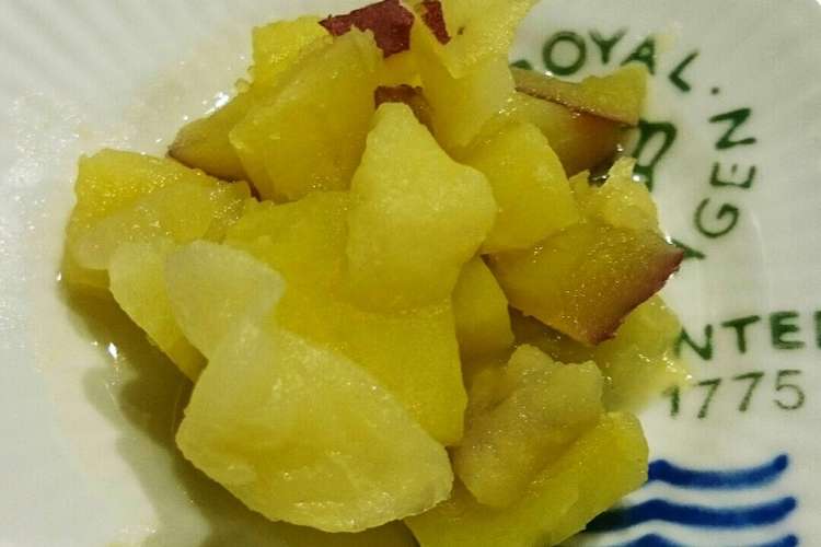 ベビーおやつ さつま芋とりんごの甘煮 レシピ 作り方 By Pnyo クックパッド 簡単おいしいみんなのレシピが352万品