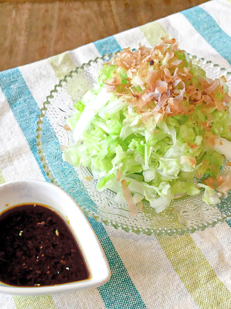 レタサイ*簡単シンプル*生姜醤油サラダの画像