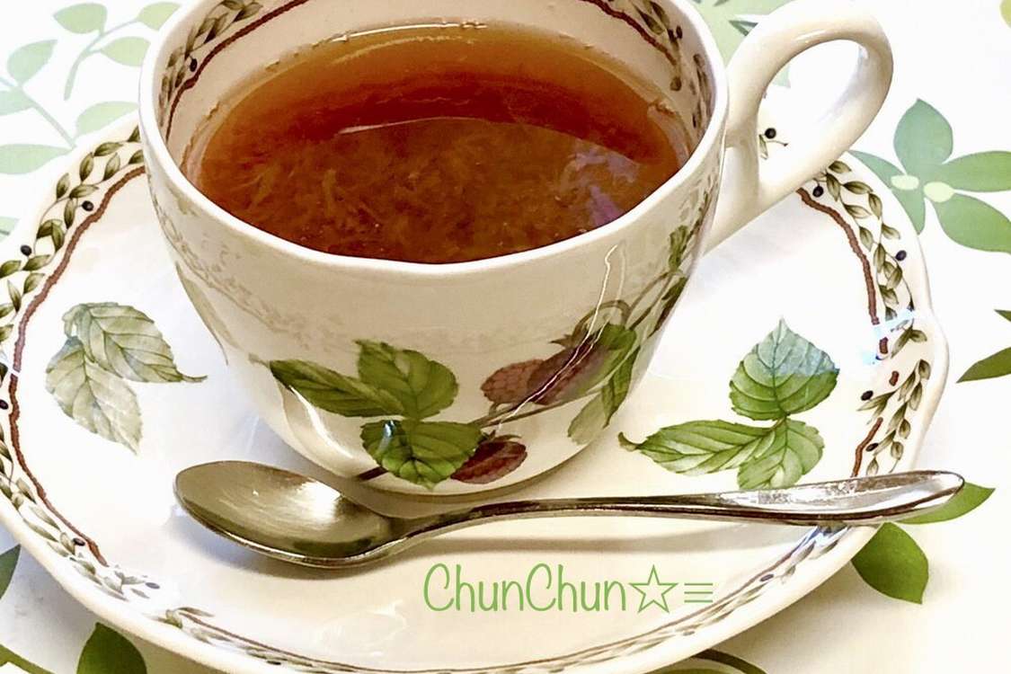 ５分で 風邪喉の痛みに 大根蜂蜜生姜紅茶 レシピ 作り方 By Chunchun クックパッド 簡単おいしいみんなのレシピが379万品