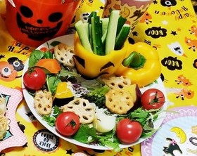 ハロウィンサラダ