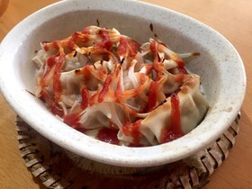 簡単すぎるけど美味!イタリアン餃子*