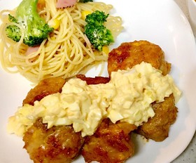 チキン南蛮風豚バラコロコロボール南蛮