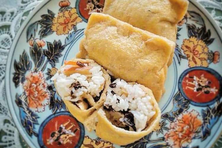 食感楽しい きくらげ入りおいなりさん レシピ 作り方 By 純国産きくらげ緑工房 クックパッド