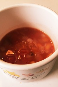 昆布豆でトマトスープ[幼児食]