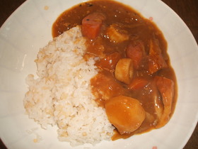 昭和のシーフードカレー?ちくわカレー!