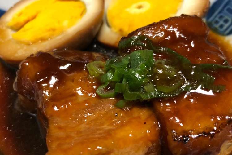 豚の角煮 男の簡単煮込み料理 レシピ 作り方 By 日本酒de乾杯 クックパッド