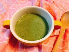 薬膳的女子力UPのほうれん草ポタージュ