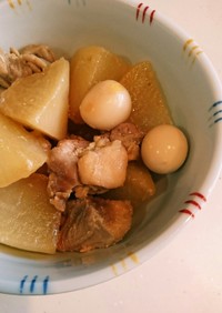 鶏モモ肉と大根の煮物